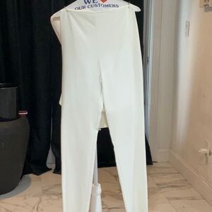 Elegant Cream Women's Pants